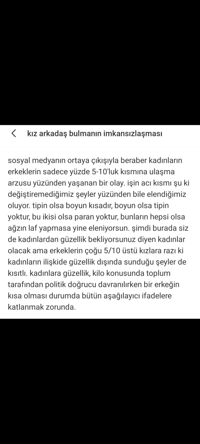 Kadınlar artık çok mu secici?