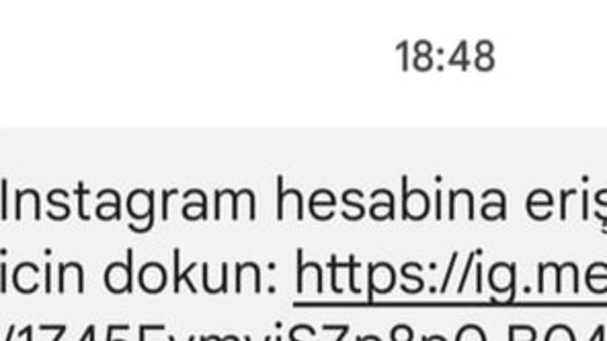Ekim ayından beri Facebooktan instgram hesabına erişmek için dokun mesajı geliyor ne yapmalıyım?