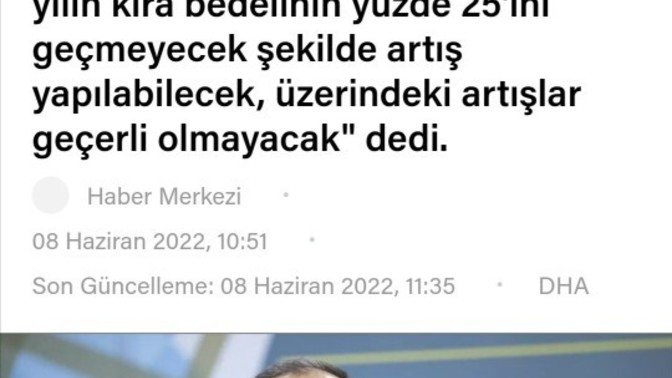 Kira zam oranı %25 olarak belirlendi sizce doğru karar mı?