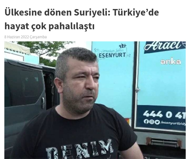 Suriyeliler bile pahallılıktan şikayetçi, bu konuda ne söylemek istersiniz?