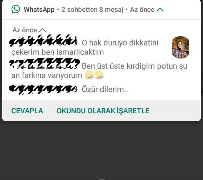 Mesajına cevap yazılmayınca oturup düşünür müsün?