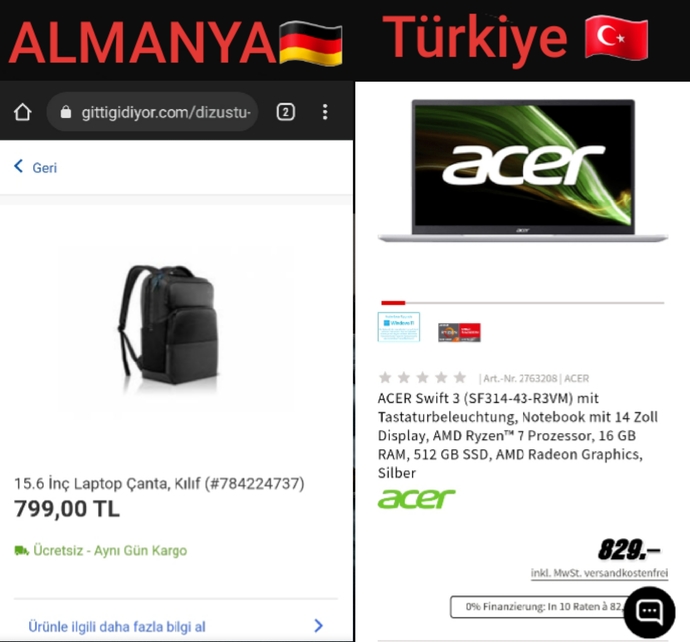 Türkiyeyi alım gücü olarak başka ülkelerle kıyaslar mısın?