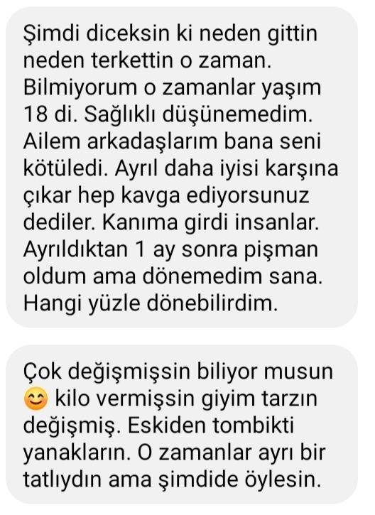 Eski sevgilim böyle yazdı, ne cevap yazayım buna :D?