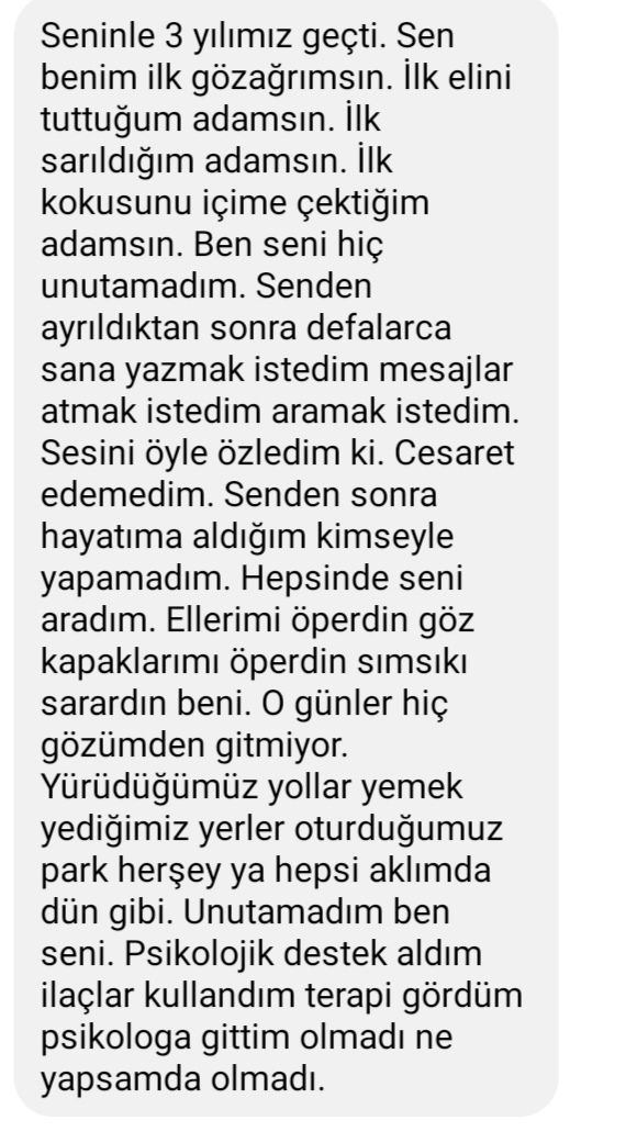 Eski sevgilim böyle yazdı, ne cevap yazayım buna :D?