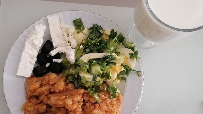 Günde tek öğün yemeye başladım tabak nasıl sizce?