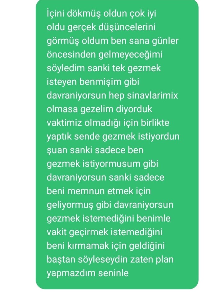 Yakın arkadaşımla kavga ettim sizce kim haklı?