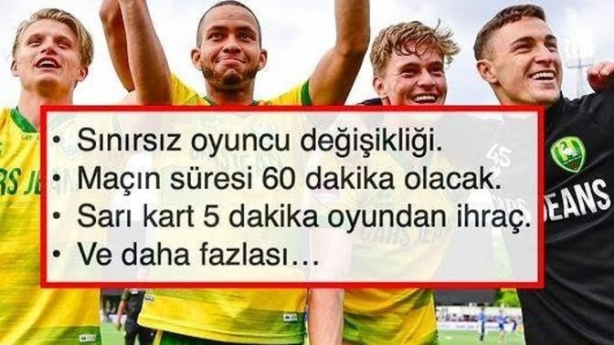 Hollanda 2. Ligi'nde büyük değişiklik! Sizce tüm ligler bunu uygularsa, futbolun izlenilebilir bir yanı kalır mı?