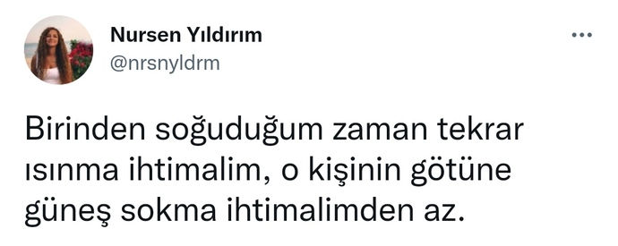 Buz gibi soğuduğunuz birine tekrar ısınabilir misiniz?