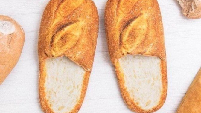 Ekmek görünümlü terlik yaptılar sizce bu hadsizlik degil mi?