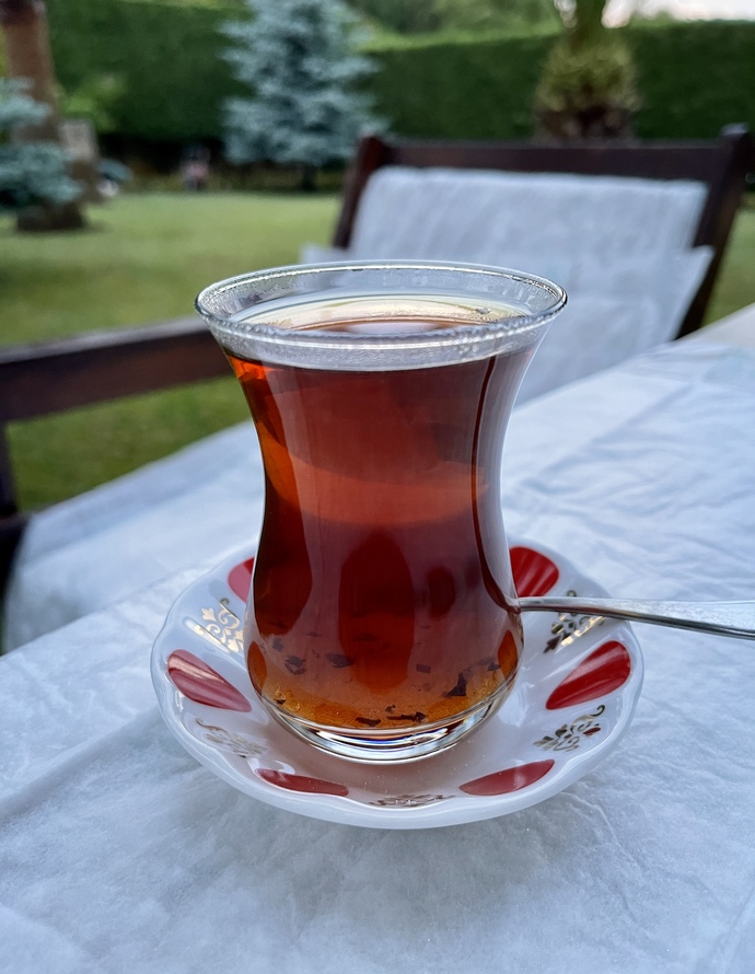 Akşam çayları içildi mi?
