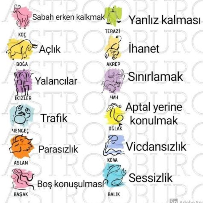 Burçların dayanamadığı şeyler nelerdir?
