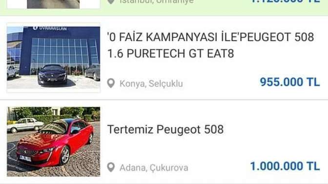 Araba fiyatları uçmuş?