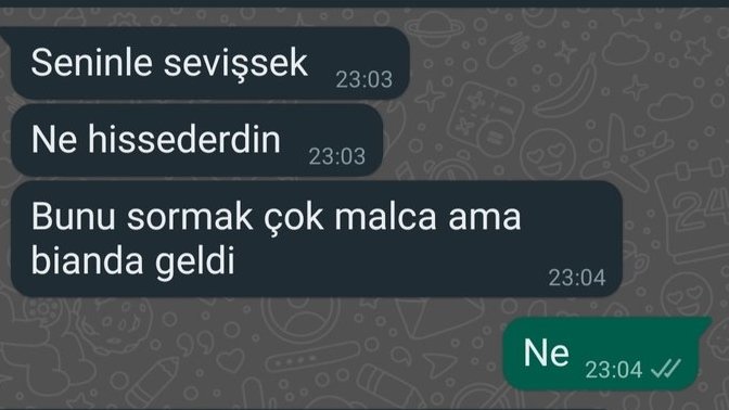 Tahminen ne zaman karşıma adam gibi birisi çıkar?
