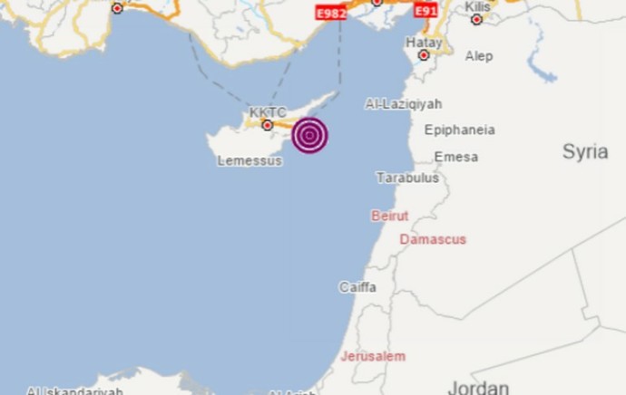 Kıbrıs açıklarında 4,6 büyüklüğünde deprem meydana geldi. Depreme karşı hazırlıklı mısınız?