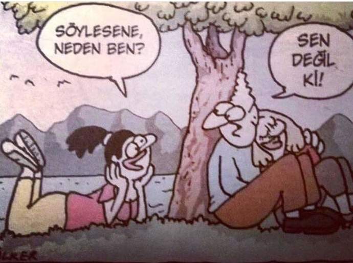 Neden şu an ki sevgilin?