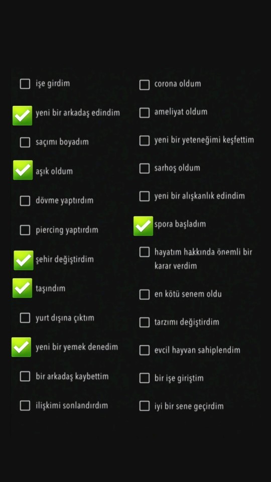 Yılın yarısını geride bırakıyorken, hayatında neler oldu?