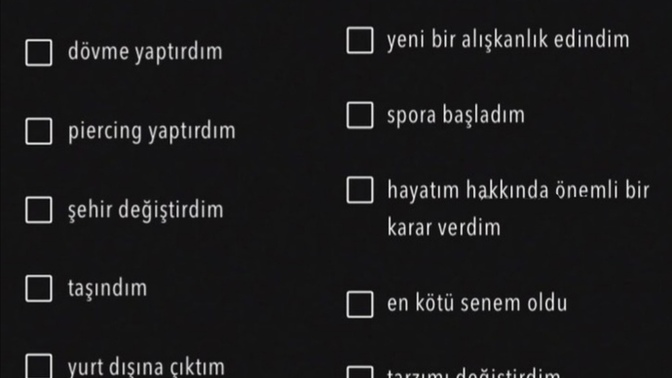Yılın yarısını geride bırakıyorken, hayatında neler oldu?