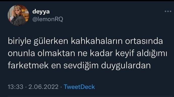 Kimin yanında olmak size keyif veriyor?