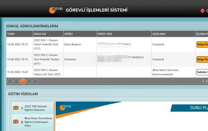 YKS sınav yerlerinize nasıl ulaşabileceğinize bakıp, gireceğiniz yeri gördünüz mü?