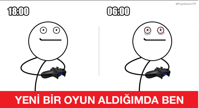5 dakika daha deyip 5 saat daha mı oynuyorsunuz?