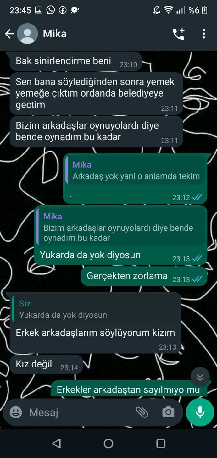 Neden yalanını yakaladığım halde devam etmeye çalışıyor?