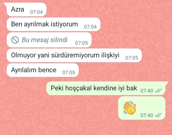 Nedenini sormalı mıydım sizce?