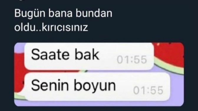 Sizin neyiniz ile dalga geçerler genelde?