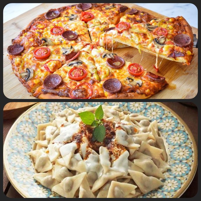 Pizza mı mantı mı?