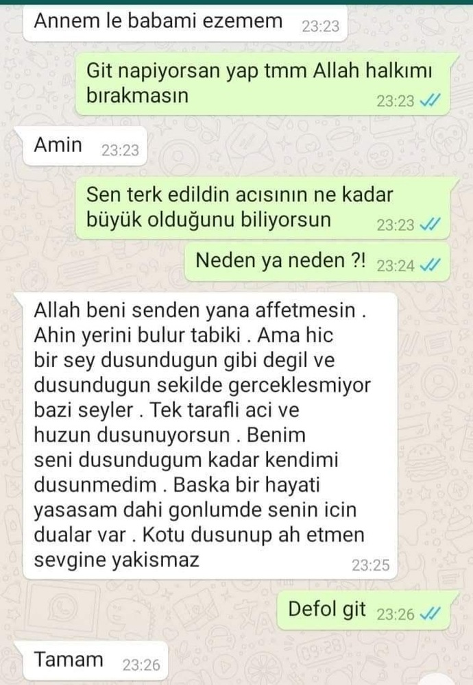 Iğdırlı Sevgilim oldu her güveni verdi sonuç bu oldu?