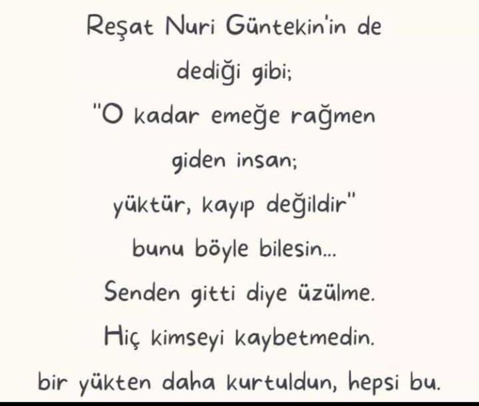 Birisi sizden gittiği zaman üzülür müsünüz?