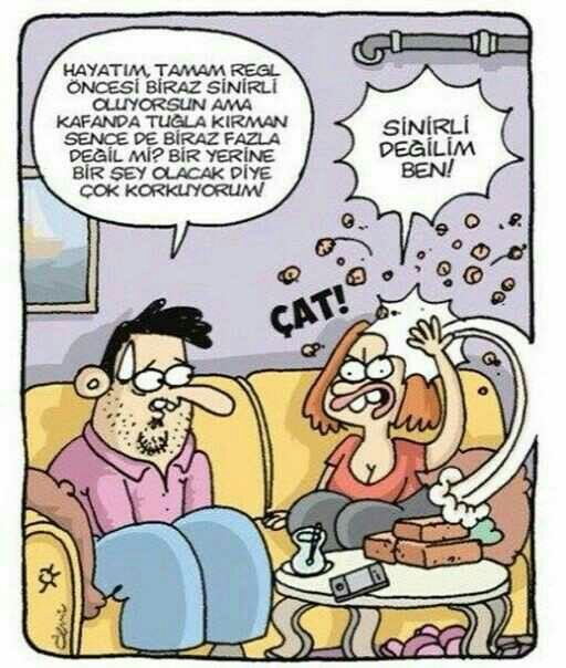 Regl öncesi sinirli olur musunuz?