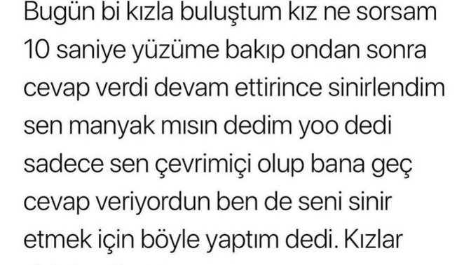 Sizce kızlarla baş edilir mi?