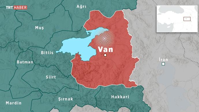 Van 5,0 şiddetindeki depremle sarsıldı! Depremi hissettiniz mi?