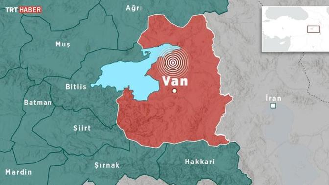 Van 5,0 şiddetindeki depremle sarsıldı! Depremi hissettiniz mi?