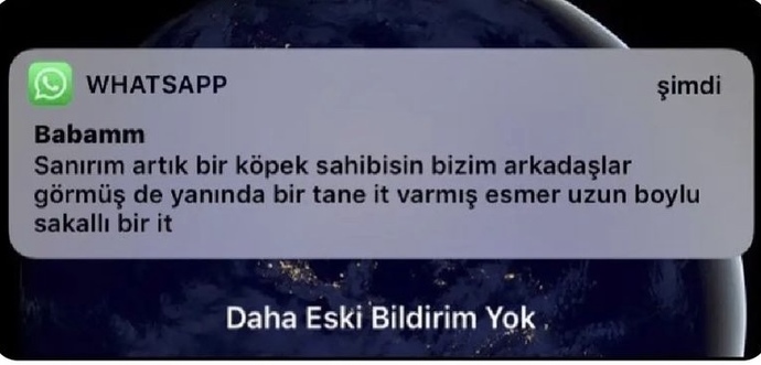 Hahaha benim babaaa 😅😅