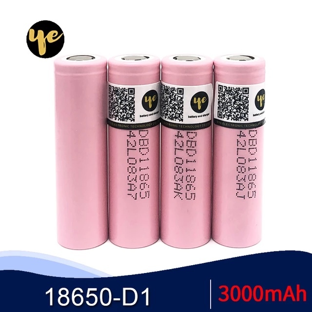 LG tip 18650 3,7v 3000mAh Li-ion pil