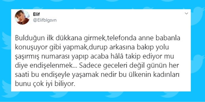 Kadınlar bi gün korkmadan sokaklarda dolaşabilecek mi?