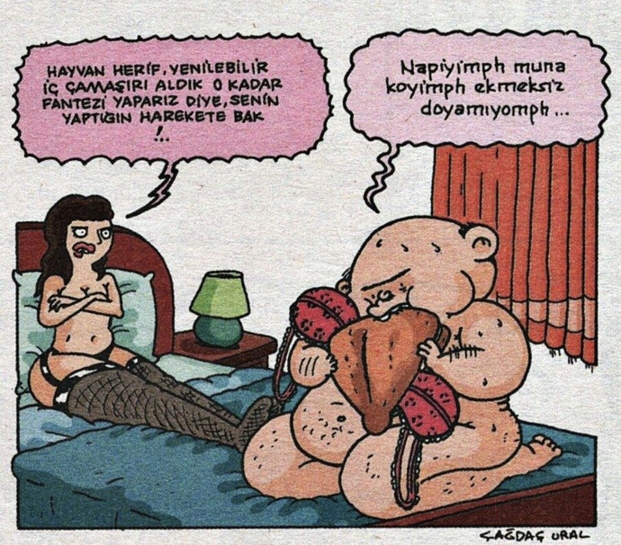 Sevgilim seks sırasında pasta kreması sürüyor sürekli. Normal bir erkek mi?