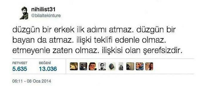 Bir ilişki de ilk adımı sence kim atmalı?