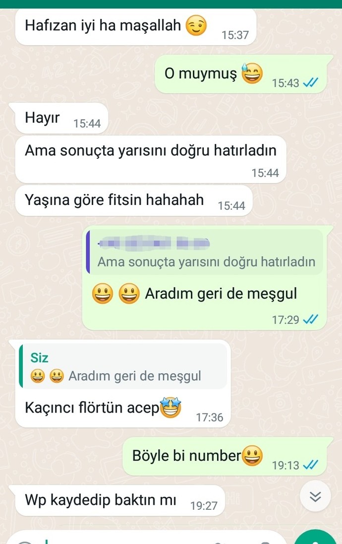 Yabancı numaradan gelen çağrıyı cevaplar mısınız?