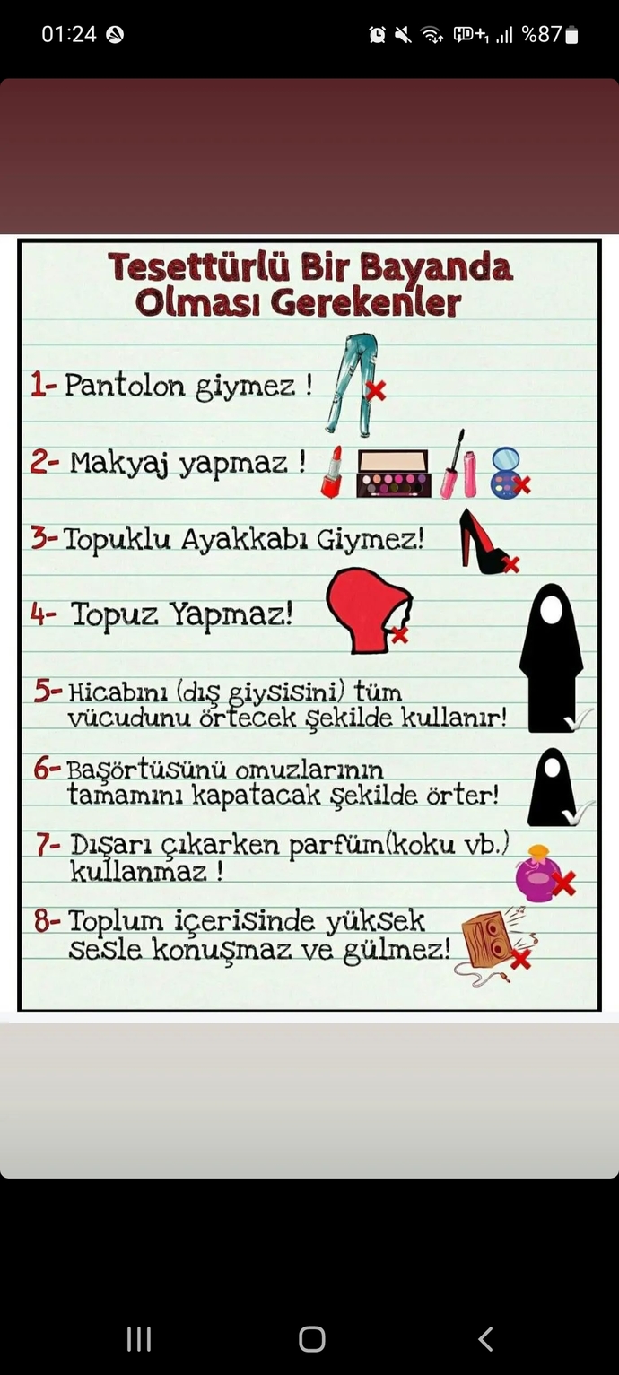 Tesettürlüyken açılmak?