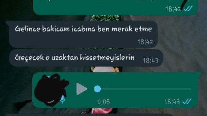 Yerimde olsanız napardınız, engelledim, haksız mıyım?