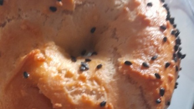 Sadece 2 malezeme ile Bagel! Nasıl olmuş?