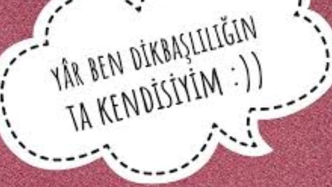 Dikbaşlı mısınız yoksa uysal mı?