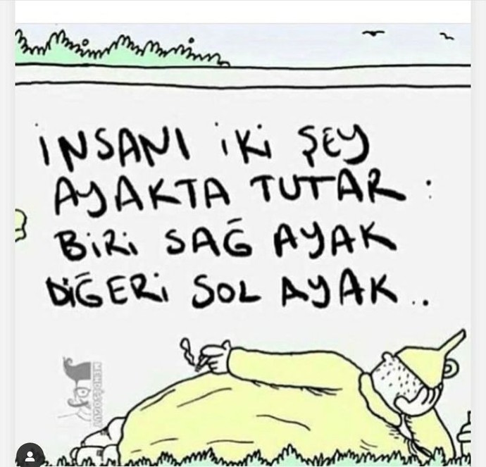İnsanı ayakta tutan şey nedir?
