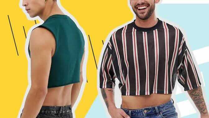 Erkekler de crop giyebilir mi?