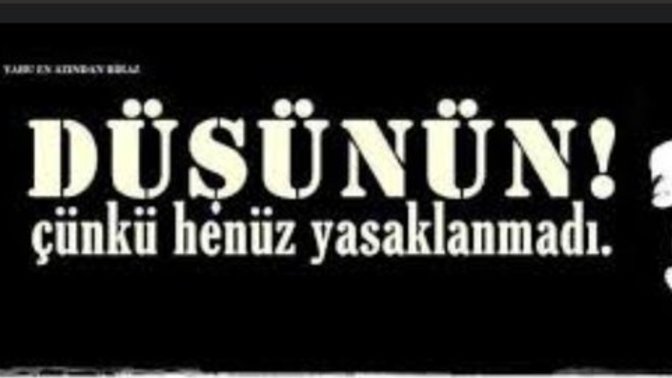 Şu anda ne düşünüyorsunuz?