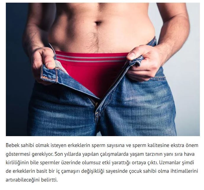 Bebek sahibi olmak için yapmanız gereken çok basit bir hareket olabilir: Külotu çıkarıp?
