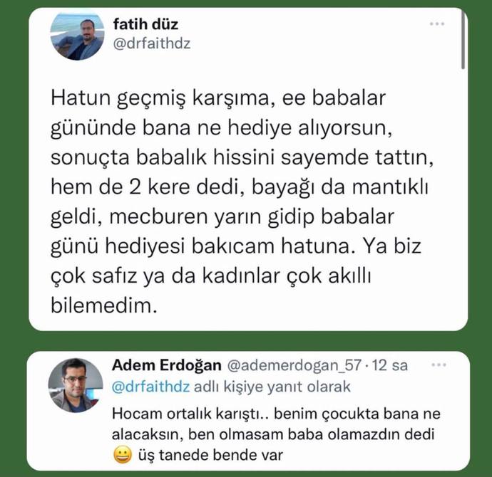 Babalar gününde , annelere de mi hediye almak gerekiyor?