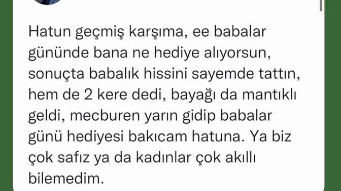 Babalar gününde , annelere de mi hediye almak gerekiyor?